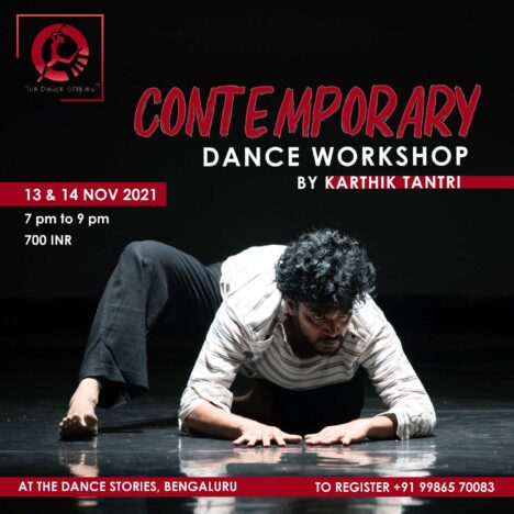 Contemporary Dance Workshop by Karthik Tantri at The Dance Stories