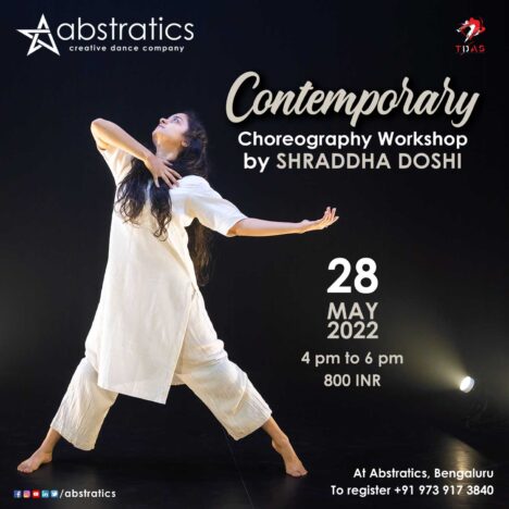 Contemporary Dance Choreography Workshop by Shraddha Doshi