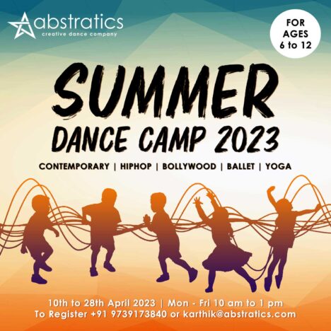 Summer Dance Camp 2023 Abstratics Bangalore